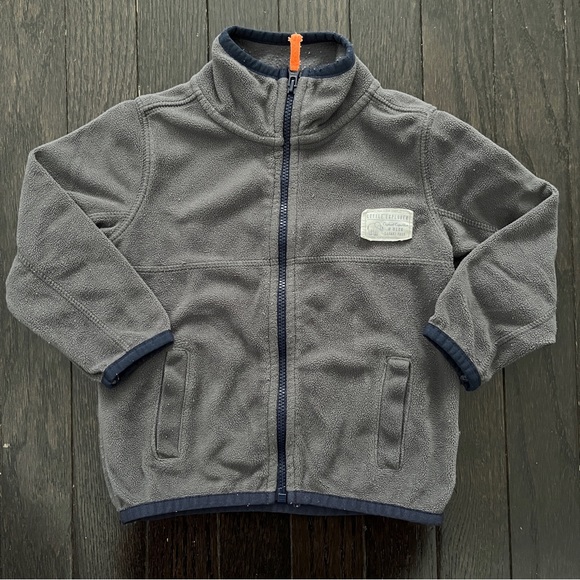 Carter’s Baby Boy’s Fleece Long Sleeve Zip Up 18 Months - Picture 1 of 4